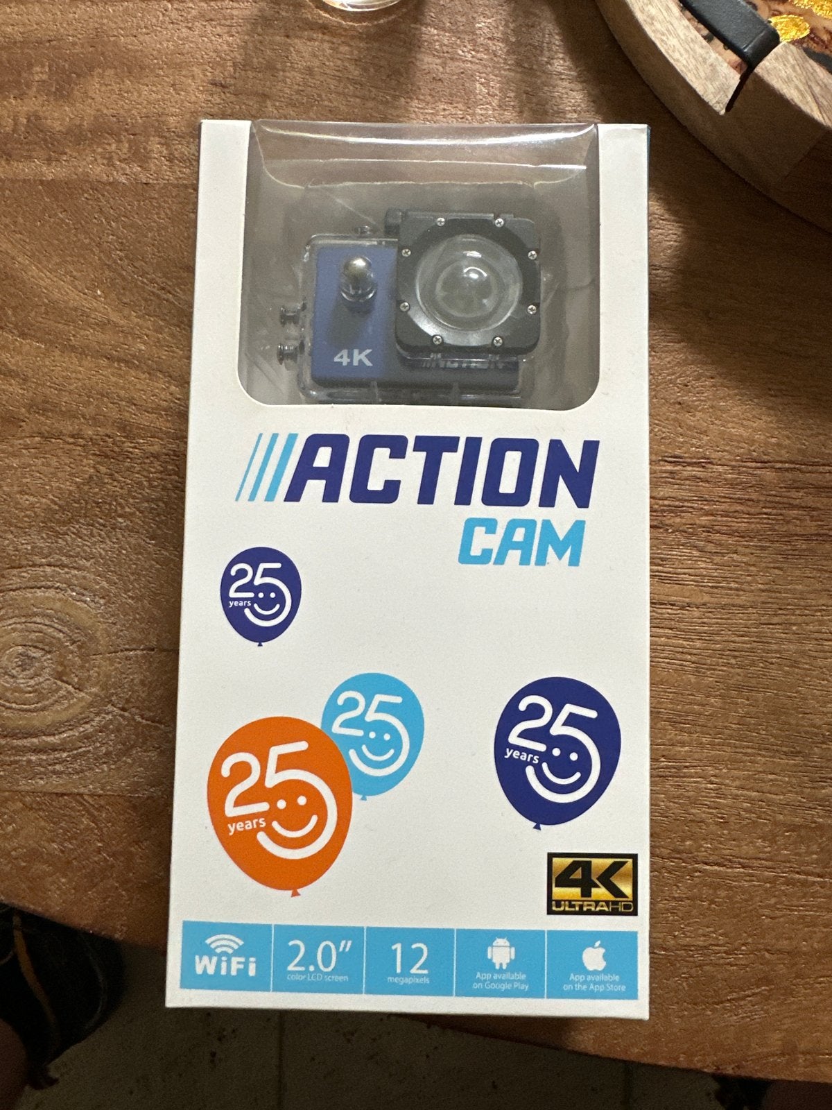 Nieuwe 4K Action Cam met WiFi en 2.0" LCD scherm, Ophalen of Verzenden, Nieuw, Overige merken