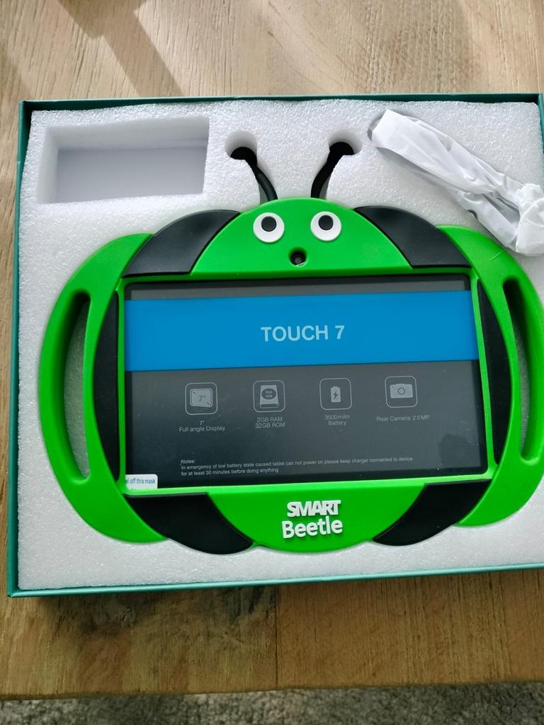 Smart Beetle Touch 7 Kinder Tablet - Nieuw in Doos, Computers en Software, Windows Tablets, 32 GB, Nieuw, Ophalen of Verzenden