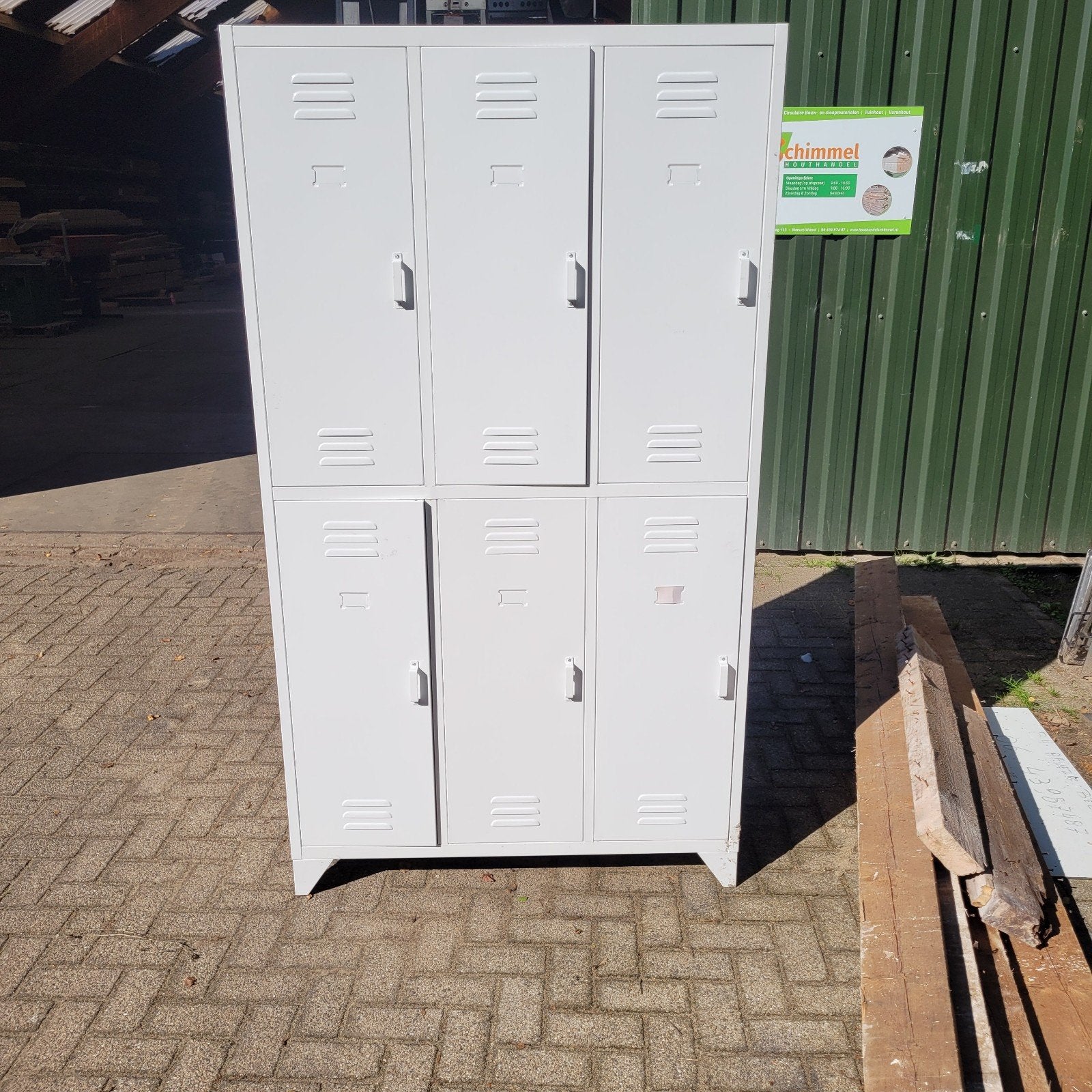 locker kast, Ophalen, Gebruikt