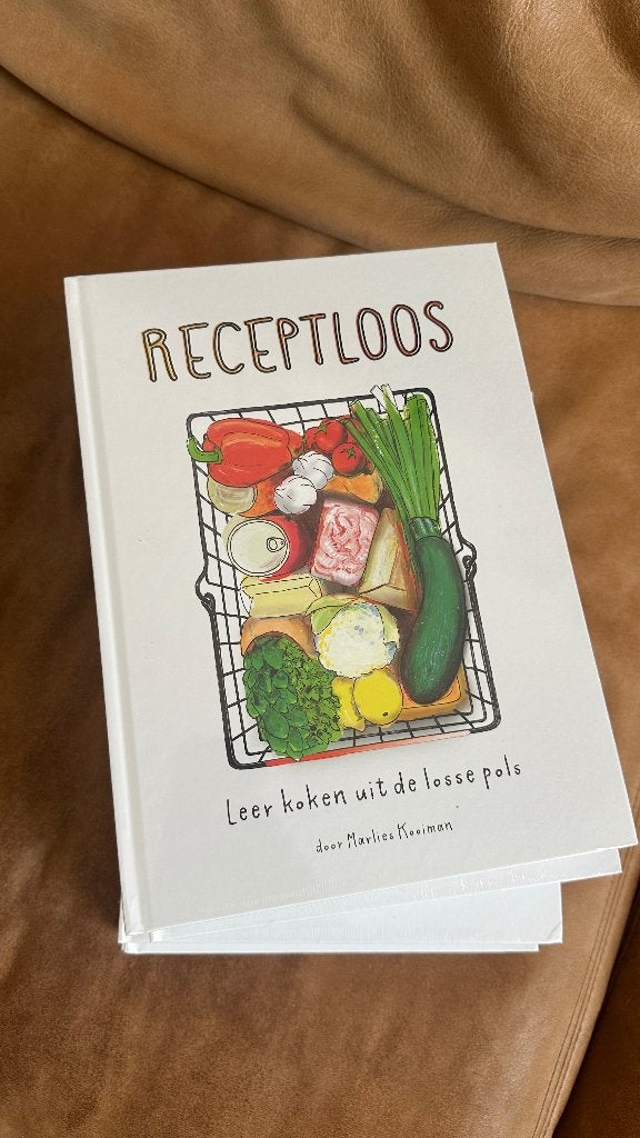 Receptloos, Boeken, Gezond koken, Nieuw, Marlies Kooiman, Overige gebieden