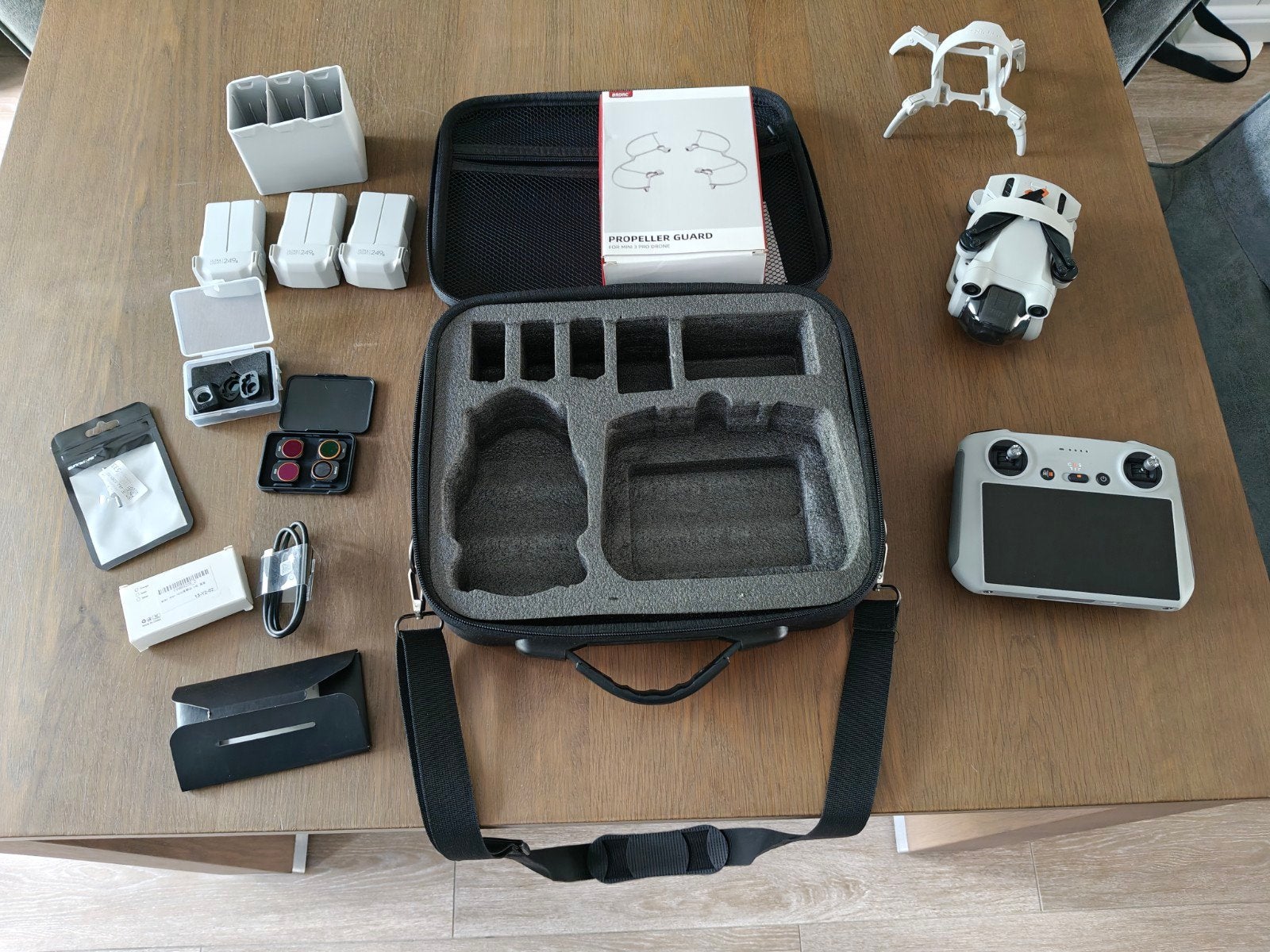 DJI mini 3 pro fly more combo met veel extra's., Audio, Tv en Foto, Drones, Ophalen, Cameradrone, Zo goed als nieuw, DJI
