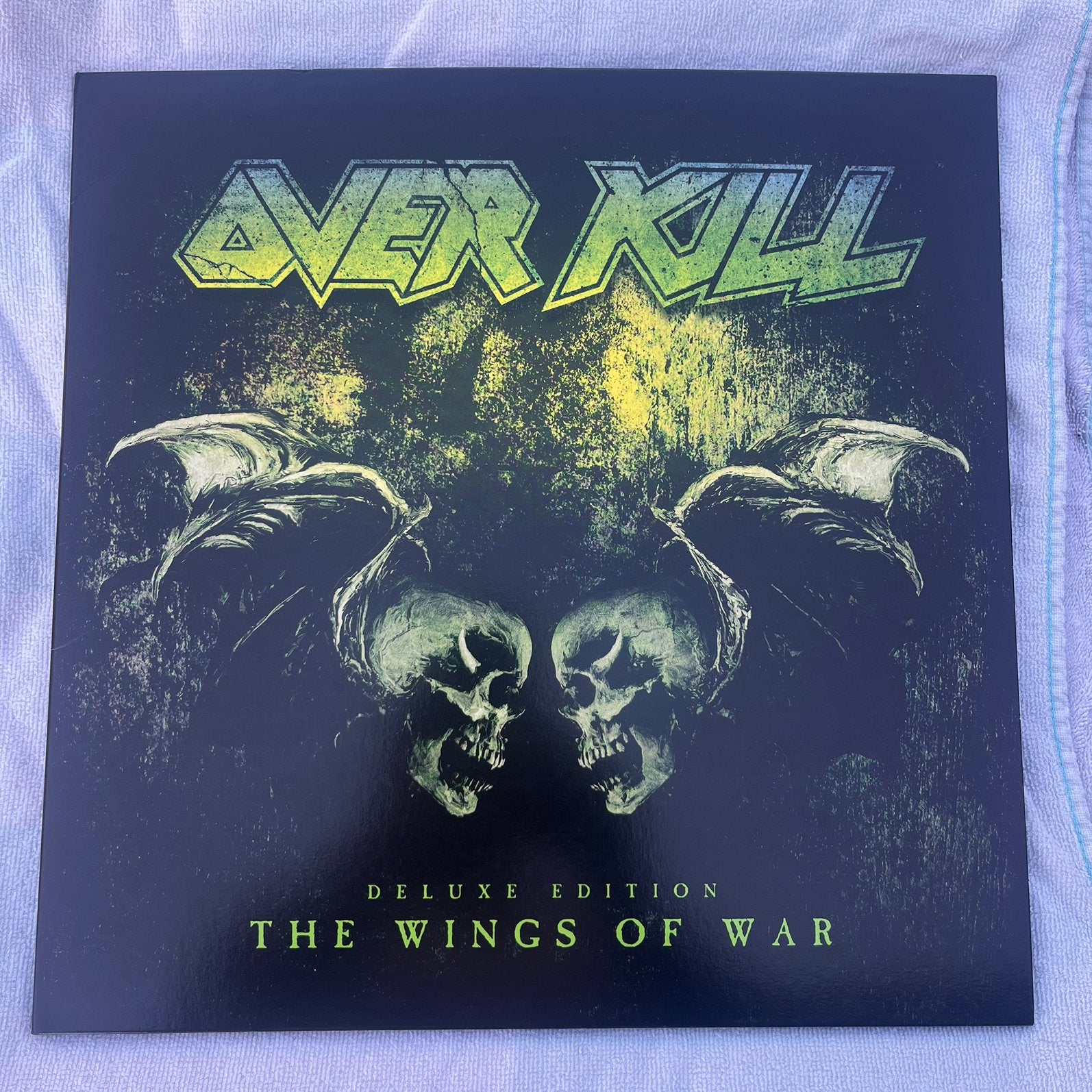 Overkill ( Over Kill ) deluxe edition Wings of War elpee, Thrash metal, Speciale editie, Ophalen of Verzenden, 12 inch