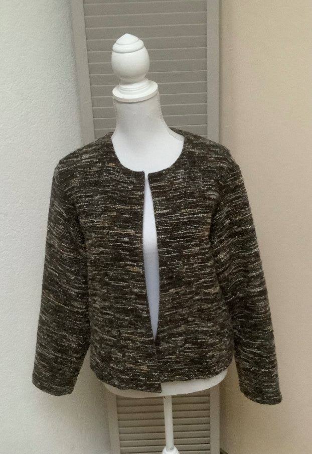 Leuke blazer maat 44 van Felice // ZGAN, Ophalen of Verzenden, Zo goed als nieuw, Maat 42/44 (L), Bruin