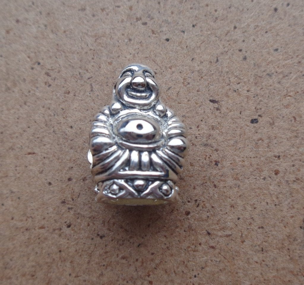 zilveren buddha bedel [441], Sieraden, Tassen en Uiterlijk, Overige merken, Verzenden, Zo goed als nieuw, 1 bedel