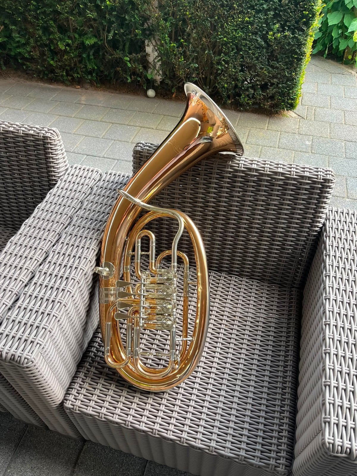 Tenorhoorn VF Cervey & Synove - 4 ventielen, Ophalen, Gebruikt, Koperblazer