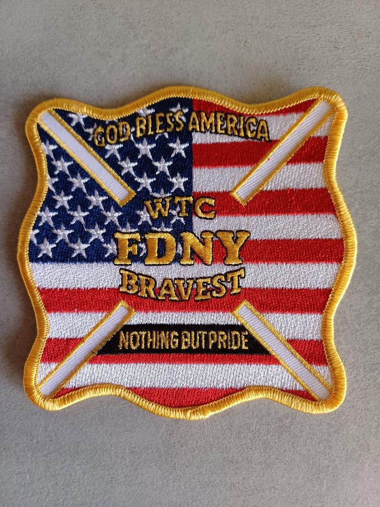 9-11 emblemen USA, Ophalen of Verzenden, Overige soorten, Amerika, Embleem of Badge