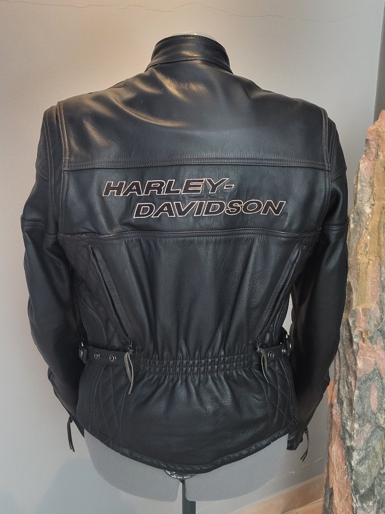 Harley davidson dames vest (jas), Jas | leer, Harley Davidson, Ophalen of Verzenden, Dames