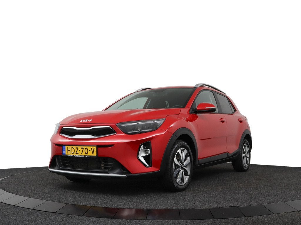 Kia Stonic 1.0 T-GDi MHEV DynamicPlusLine - Climate Control, Auto's, Kia, Voorwielaandrijving, 12 maanden, Automatische klimaatregeling
