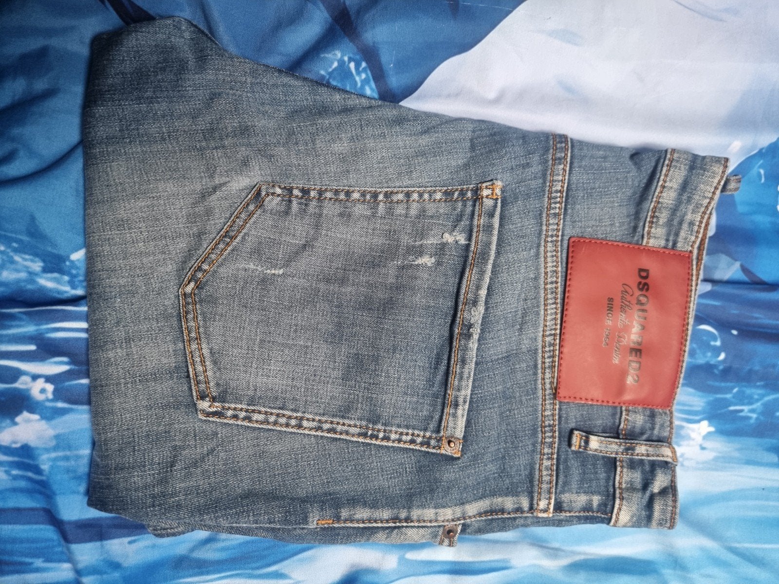 Dsquared2 Jeans - Maat 52 (W36-W38), W36 - W38 (confectie 52/54), Dsquared2, Blauw, Ophalen of Verzenden