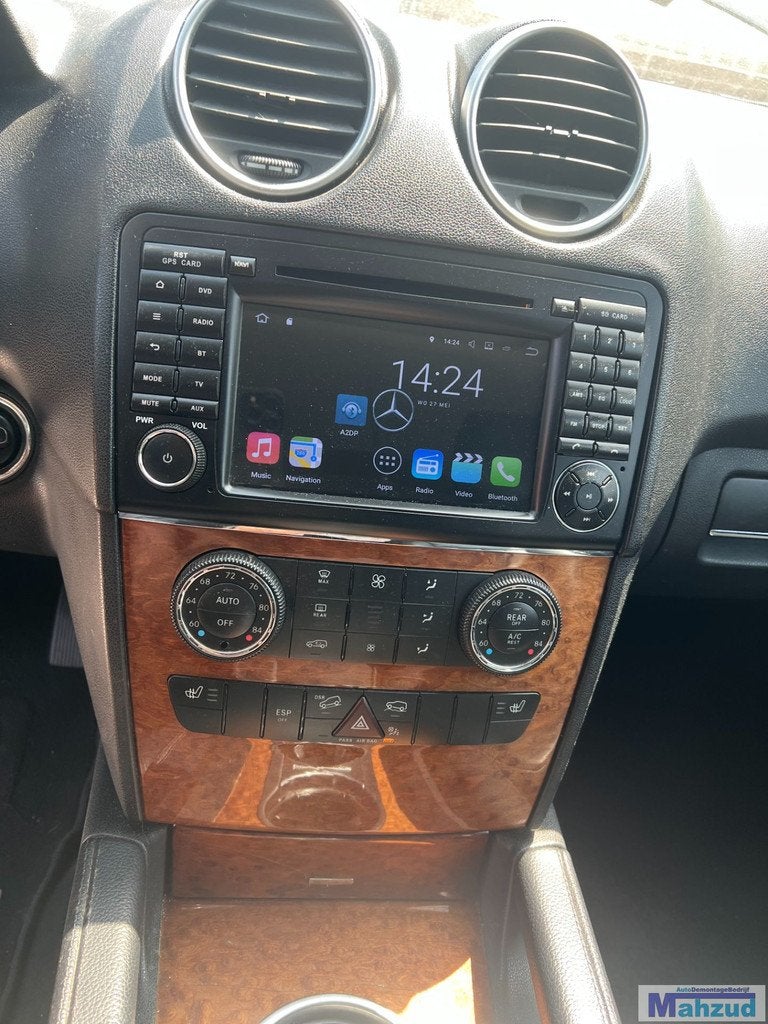 MERCEDES ML W164 andriod radio navigatie 2005-2011, Gebruikt, Mercedes-Benz AG, Mercedes-Benz, Ophalen of Verzenden