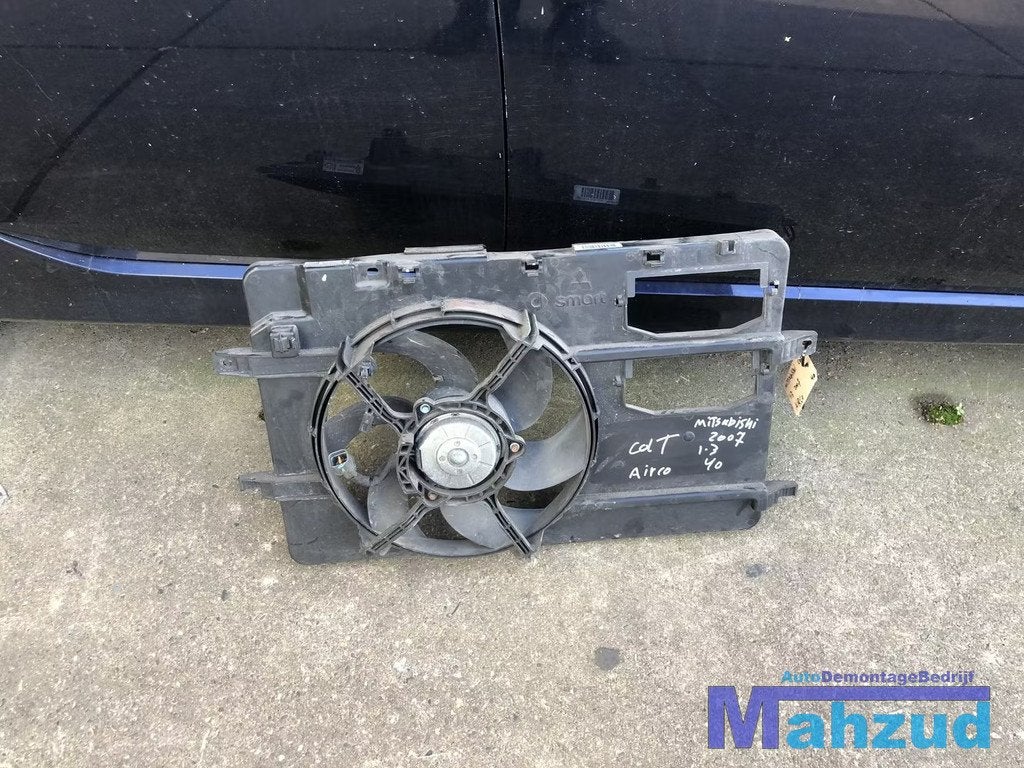 2007 Mitsubishi lancer 7 1.6 koelvin ventilator, Info@mitsubishi-motors.com, Gebruikt, Mitsubishi Motors Corporation, Ophalen of Verzenden