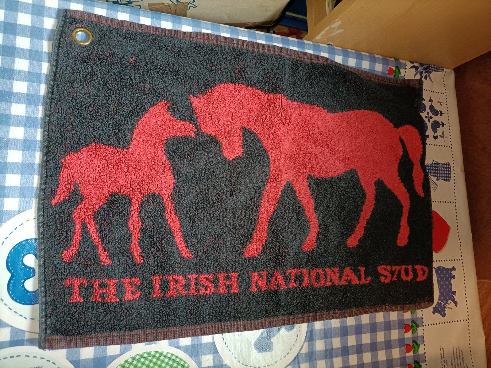 Bar towel The Irish national Stud paarden bar doekje, Ophalen of Verzenden, Zo goed als nieuw