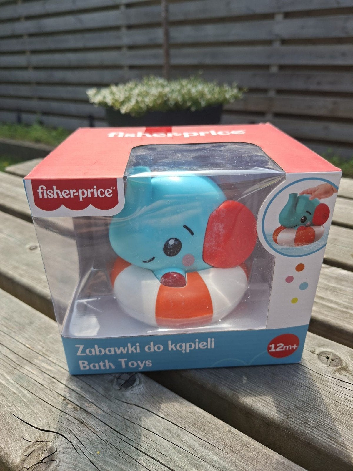 Fisher-Price Bellenblaas Olifant Badspeeltje, Dierenspeelgoed, Nieuw, Ophalen of Verzenden, Met geluid