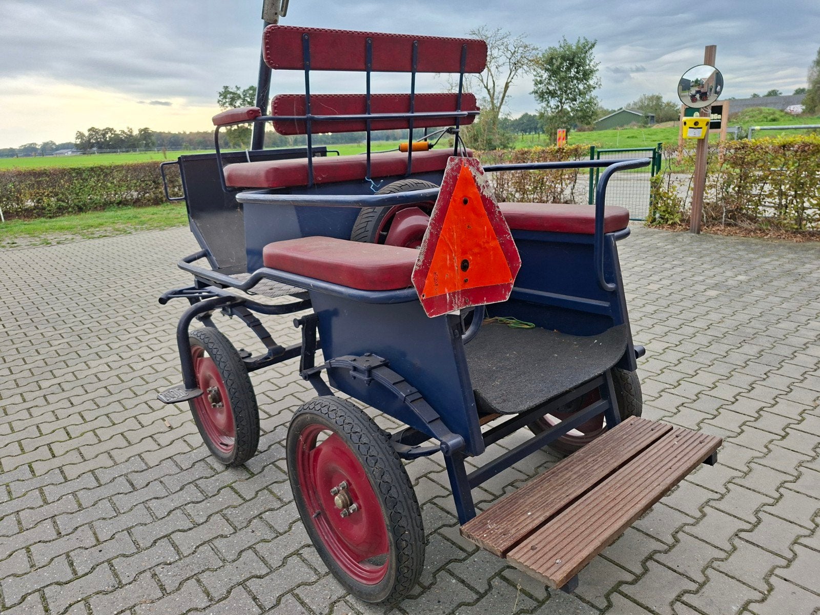 Marathon wagen., Gebruikt, Paard of Pony