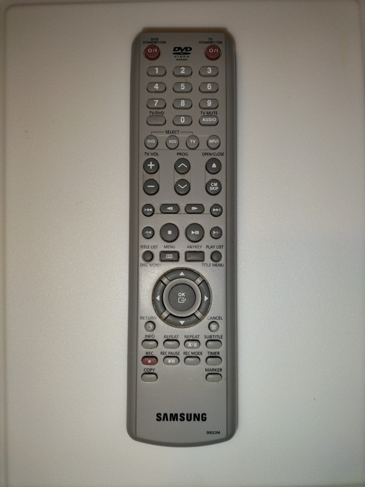 Originele Samsung AK59-00023M Afstandsbediening DVD-recorder, Ophalen of Verzenden, Gebruikt, Origineel, Dvd