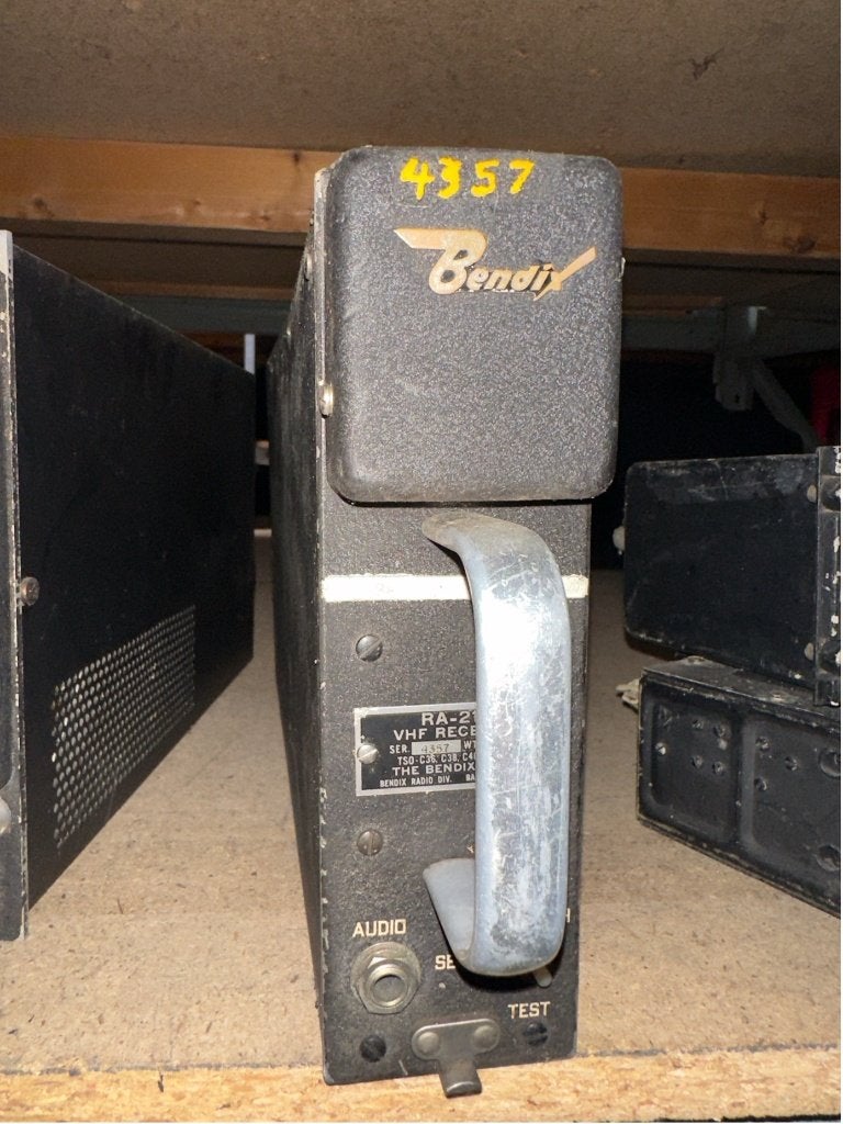 Bendix RA-21A VHF Receiver, Telecommunicatie, Ophalen, Gebruikt, Zender en Ontvanger