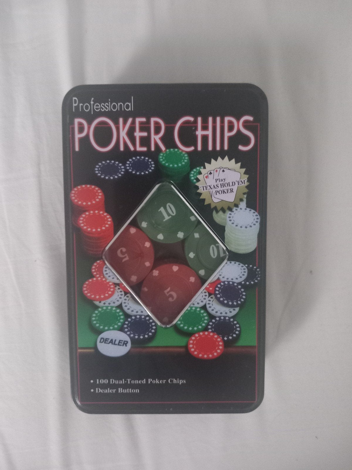 poker chips, Hobby en Vrije tijd, Vijf spelers of meer, Ophalen, Gebruikt