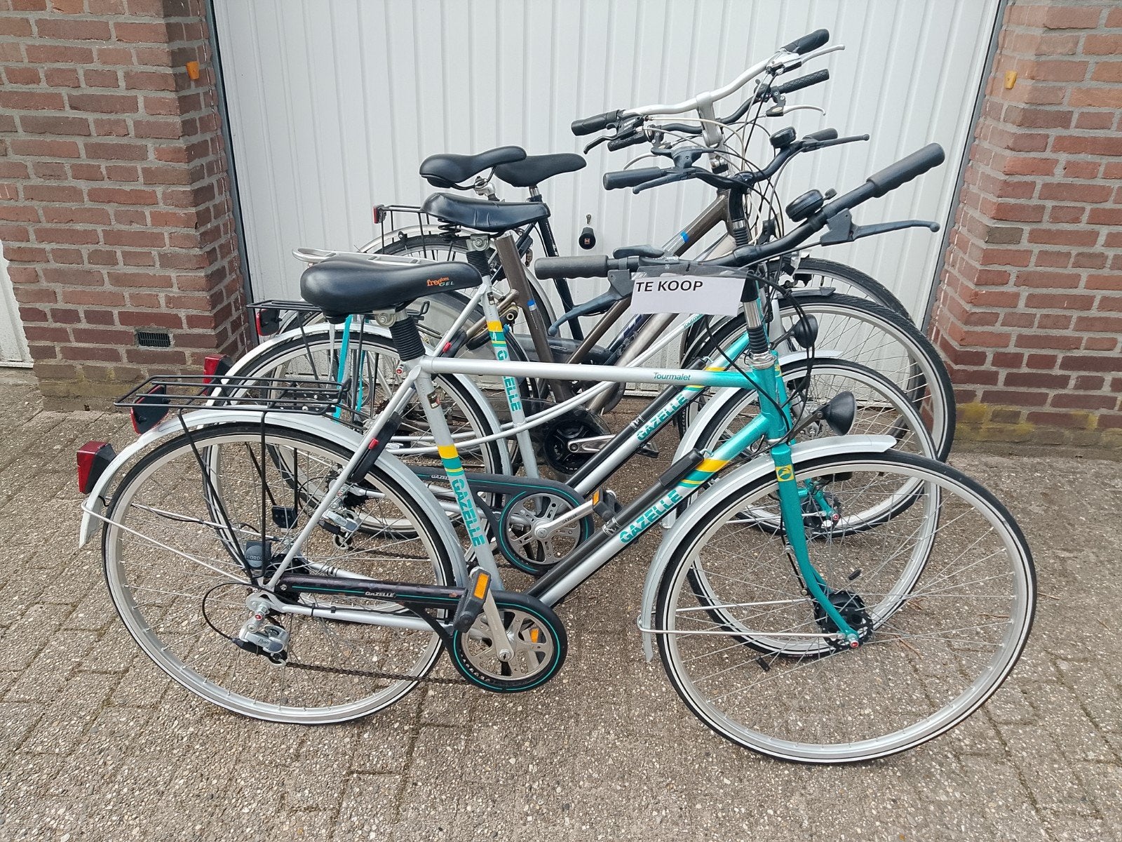 te koop 4 fietsen, Ophalen, Gebruikt, Overige merken