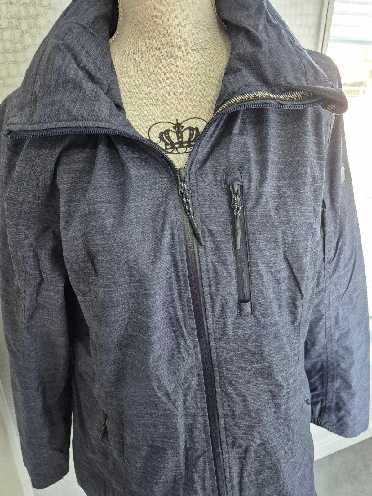 Human Nature Outdoor Jas XL - Waterdicht & Ademend, Blauw, Maat 46/48 (XL) of groter, Ophalen of Verzenden, Zo goed als nieuw
