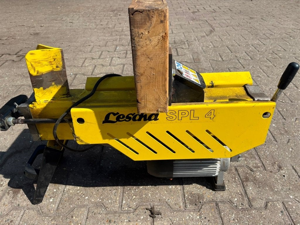 Lescha SPL 4 elektrische kloofmachine /houtklover 4 ton 230V, Tuin en Terras, Ophalen, Gebruikt, Elektrisch, Liggend