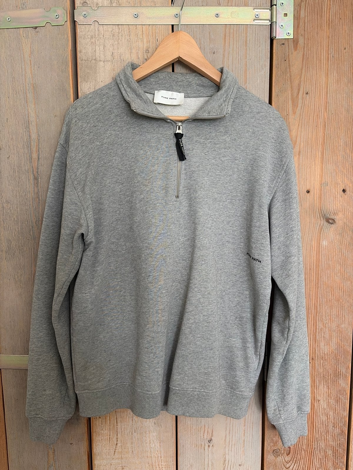 Pure Path Zip-up grijs Maat M, Ophalen of Verzenden, Zo goed als nieuw