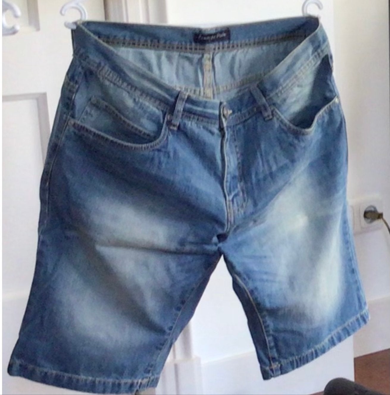 Nieuwe Camargue Denim Jeans Shorts - Maat 50, Ophalen of Verzenden, Gedragen, Blauw, W36 - W38 (confectie 52/54)
