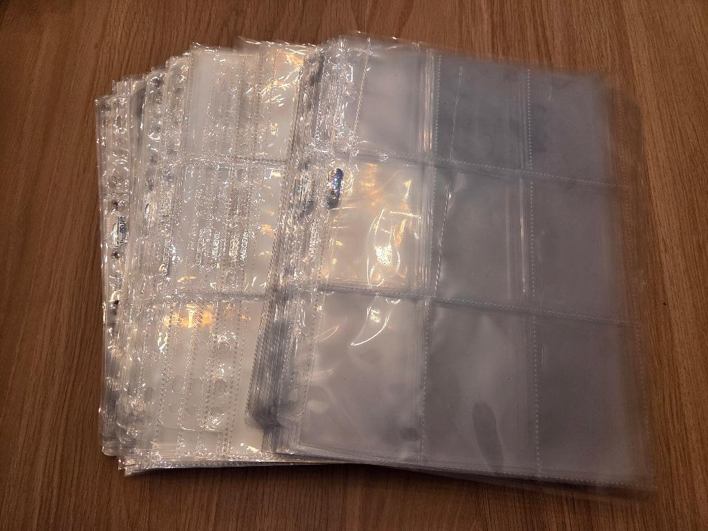 Ultra Pro 9 Pocket Vellen, Ophalen of Verzenden, Zo goed als nieuw, Sleeves of Kaarthoesjes