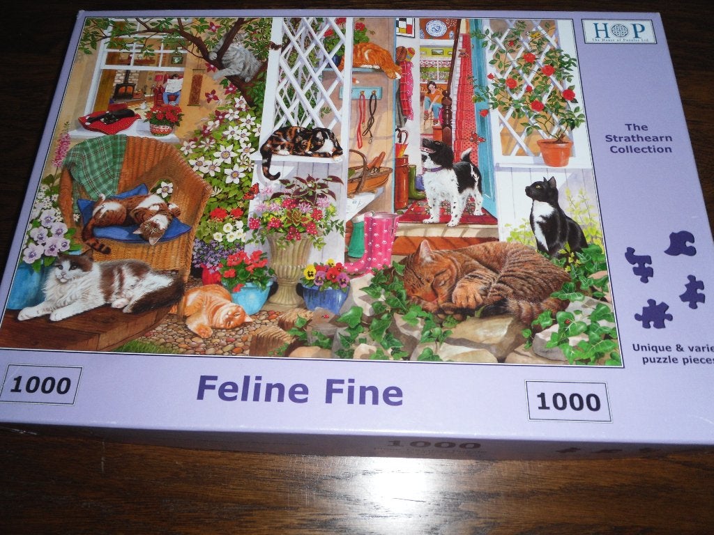 Legpuzzel HOP 1000 stukjes 2 stukjes, Ophalen, 500 t/m 1500 stukjes, Zo goed als nieuw, Legpuzzel