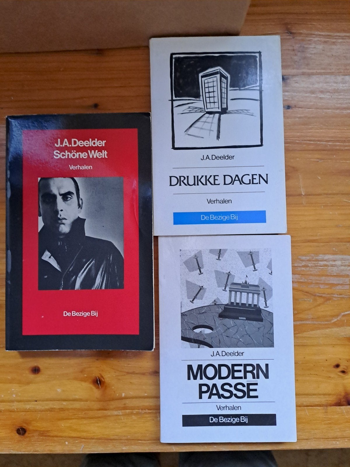 J.A. Deelder - Drukke dagen, Ophalen of Verzenden, Zo goed als nieuw, J.A. Deelder