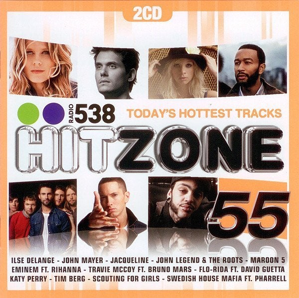 Various Radio 538 Hitzone 55 2XCD, Verzenden, Zo goed als nieuw, Pop, Album