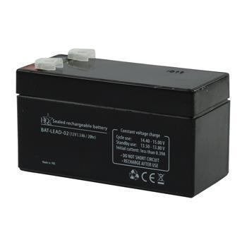 Lood accu 12 Volt - 1.3Ah noodverlichting, Ophalen of Verzenden, Nieuw