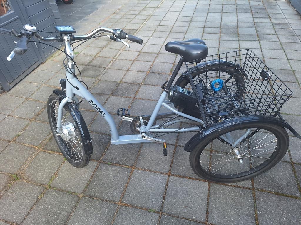 Electrische 3 wieler Popal  Nieuwe accu, Ophalen, Gebruikt, 30 tot 50 km per accu, Overige merken