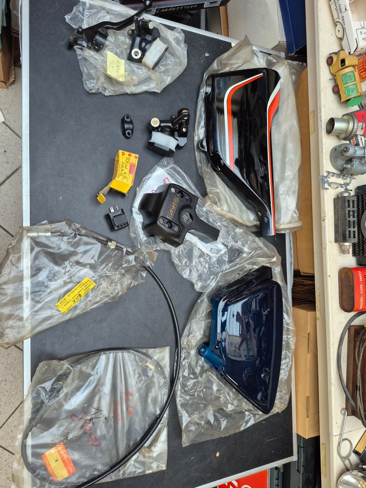 suzuki zr50 onderdelen New old stock nos, Fietsen en Brommers, Ophalen of Verzenden, Nieuw, Overige typen, Overige merken