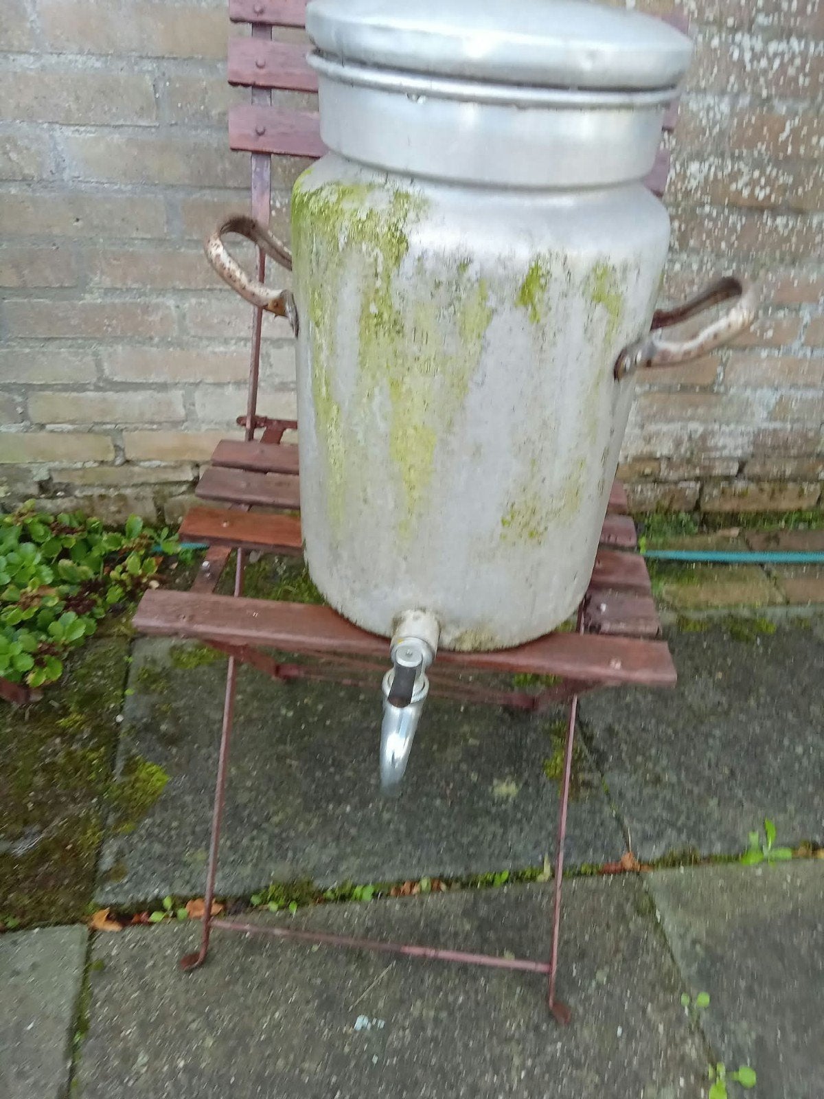zinken tap, Ophalen, Gebruikt