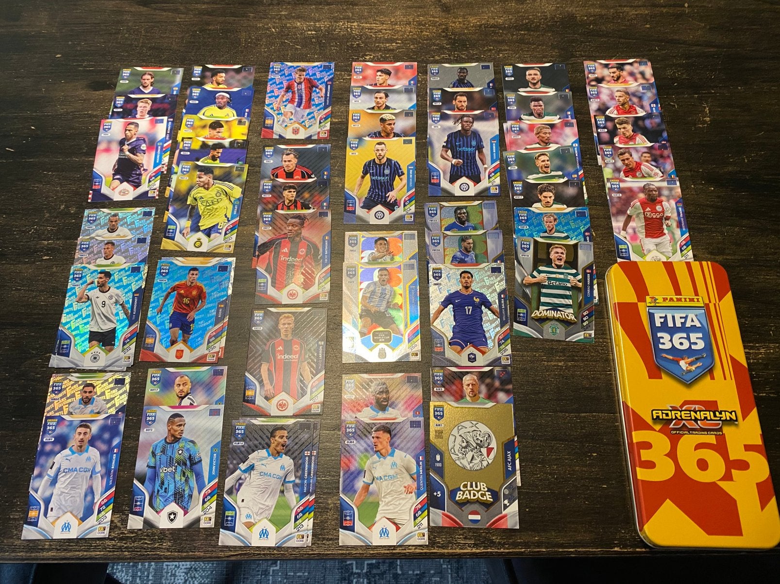 Panini Fifa 365 Afrenalyn ruilkaarten, Ophalen, Nieuw, Buitenlandse clubs, Spelerskaart