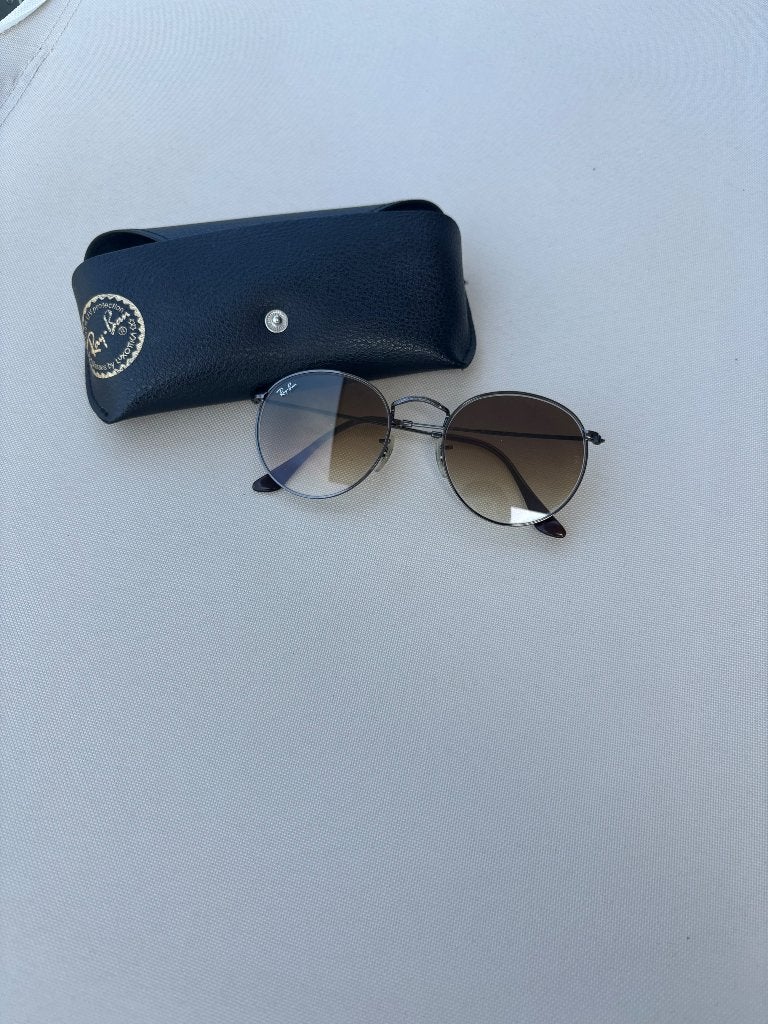 Ray ban zonnebril, Sieraden, Tassen en Uiterlijk, Zonnebrillen en Brillen | Dames, Ophalen, Zonnebril, Bruin, Zo goed als nieuw