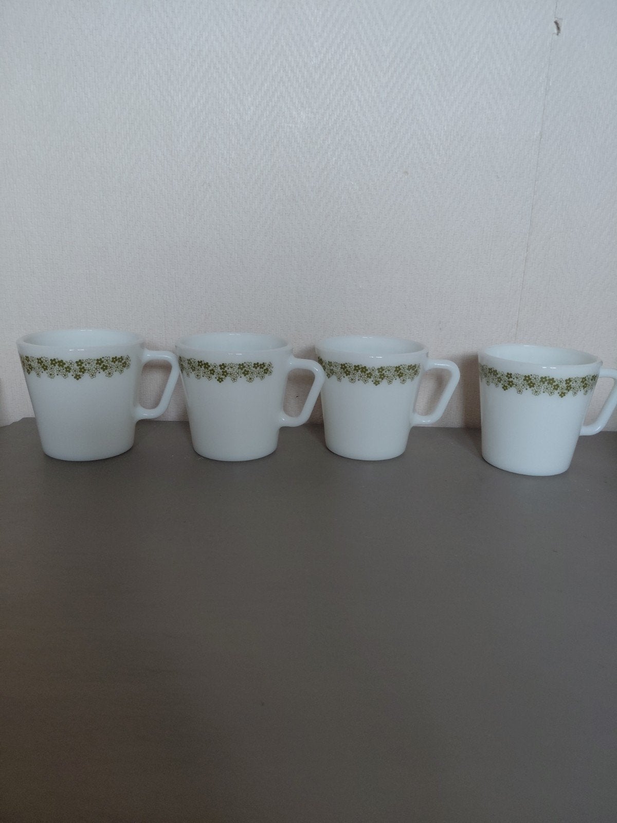 Set vintage Pyrex bekers, Ophalen