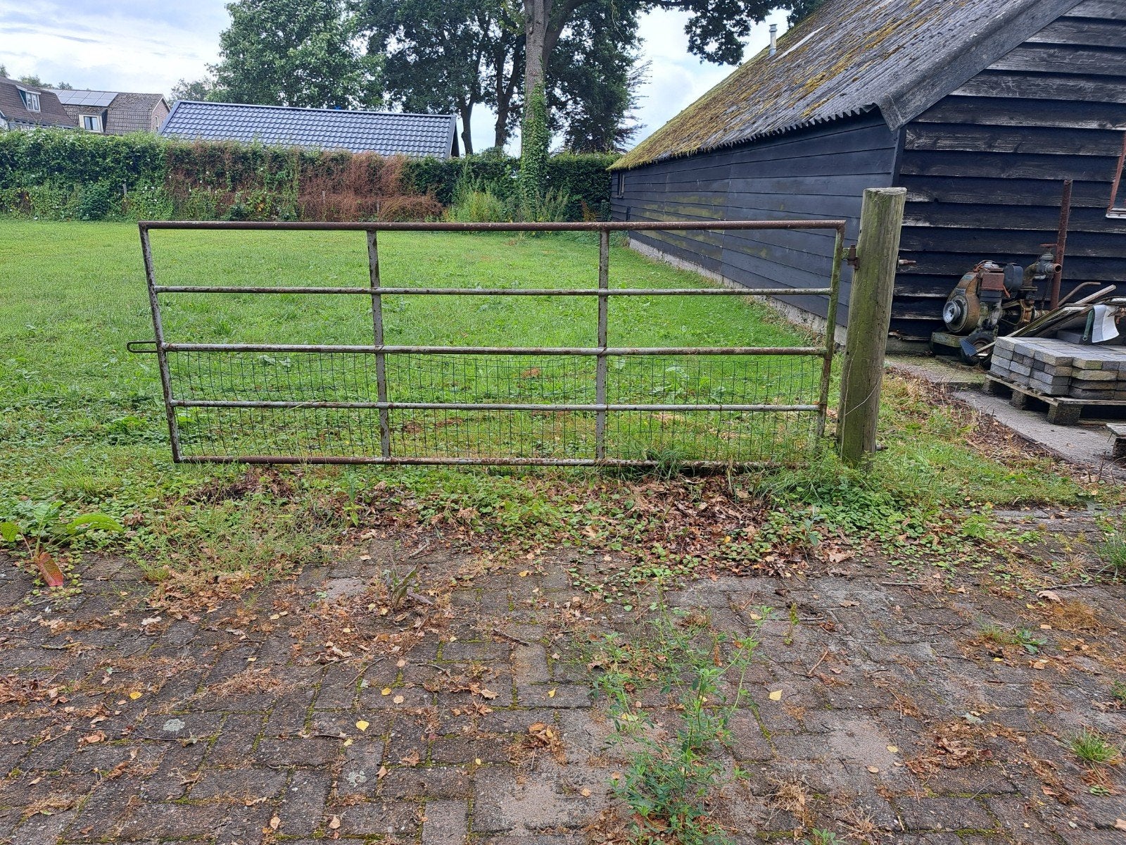 ijzeren weidehek hek 3 x 1.10 meter, Dieren en Toebehoren