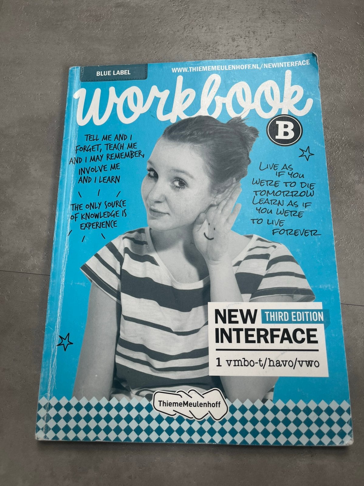 New Interface Engels werkboek B 1e jaar vmbo-t/havo/vwo, Boeken, Ophalen of Verzenden, Zo goed als nieuw, HAVO, Engels
