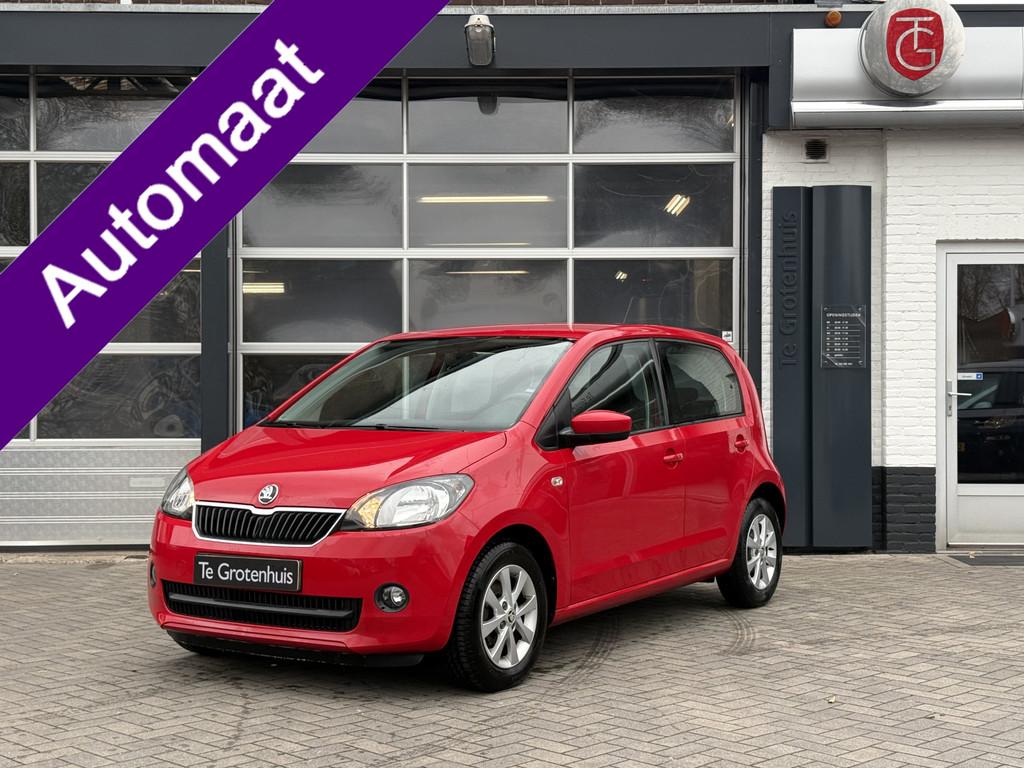 Skoda Citigo 1.0 Ambition | Automaat | Trekhaak | (bj 2015), Auto's, Stof, Gebruikt, Bedrijf, Start-stop-systeem