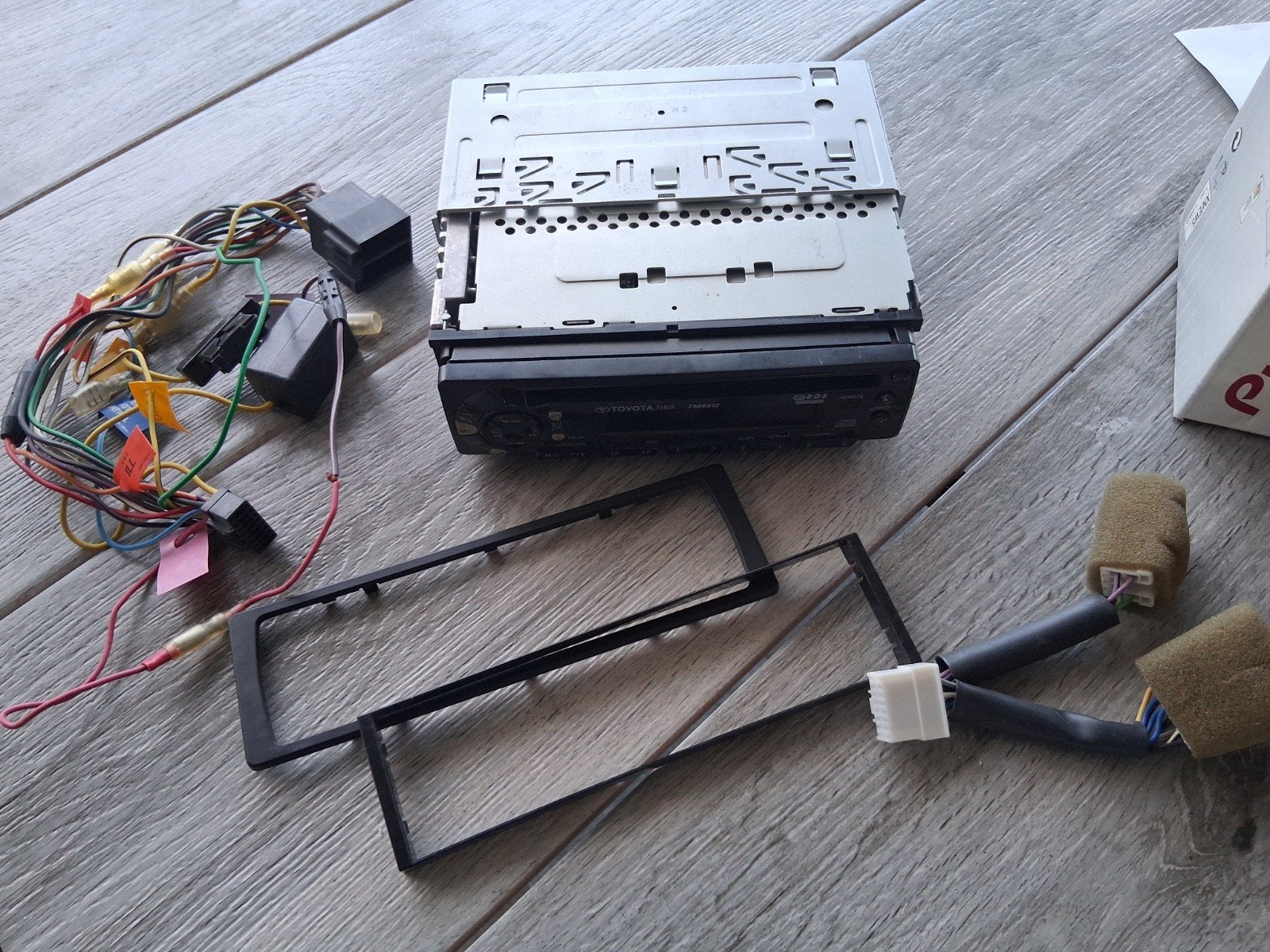 Toyota Auto Radio - Origineel en Compleet, Ophalen of Verzenden, Gebruikt