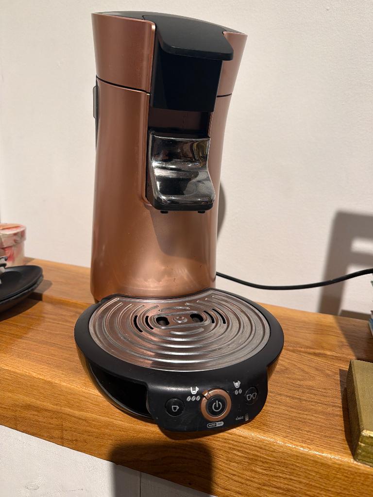 Senseo Rosegold  Koffiezet app. € 70,00, Ophalen of Verzenden, 2 tot 4 kopjes, Koffiepads en cups, Afneembaar waterreservoir