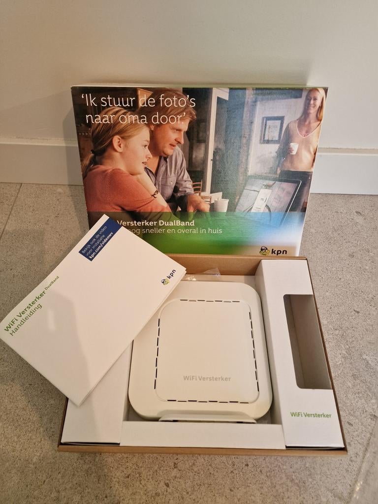 KPN WiFi Versterker DualBand - Zo goed als nieuw, Ophalen of Verzenden, Zo goed als nieuw, KPN