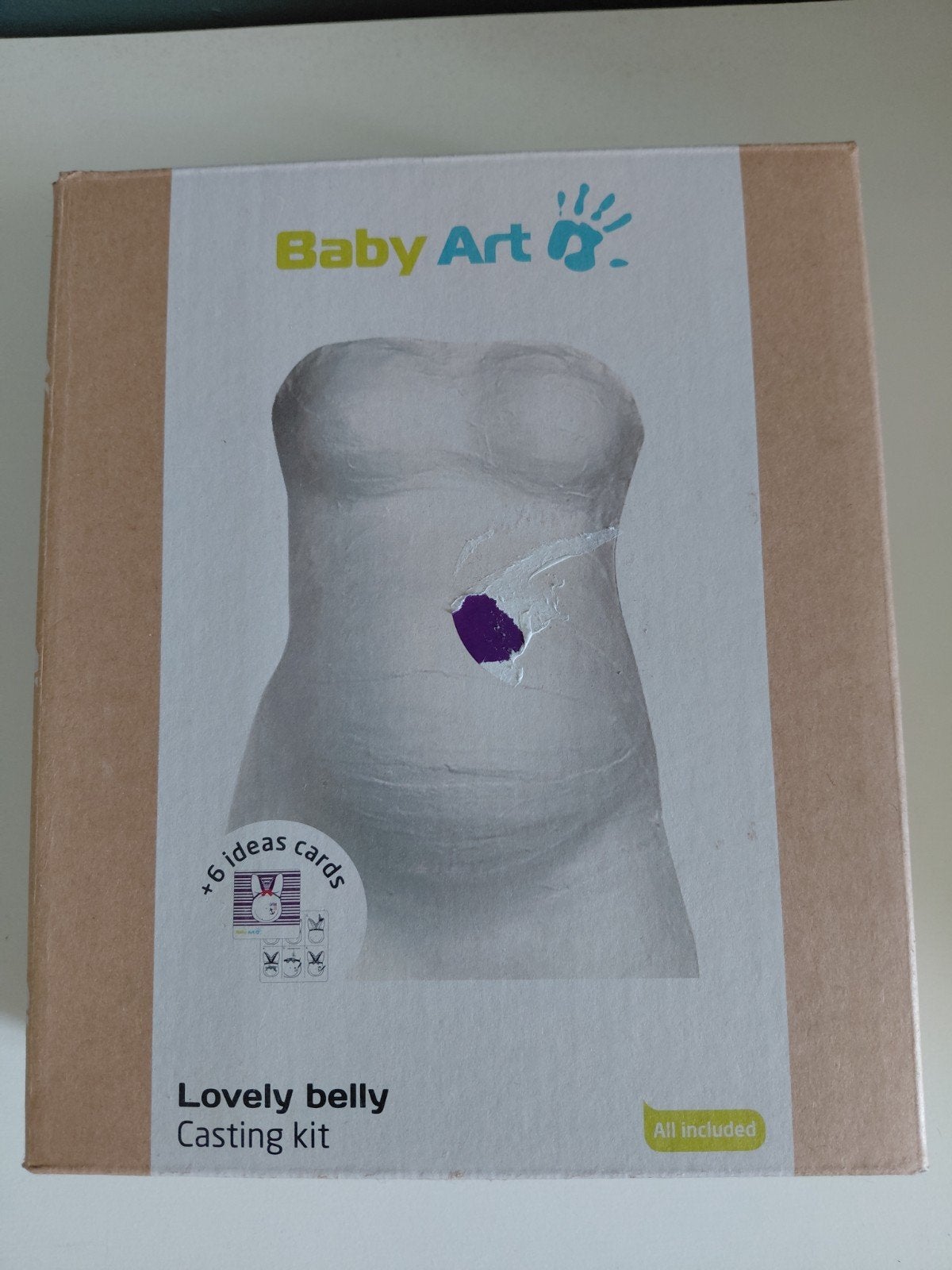 Baby Art Lovely Belly Casting Kit - Gipsafdruk zwangere buik, Ophalen, Nieuw, Kraamcadeau