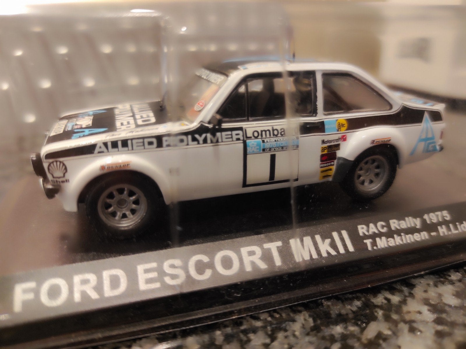 Ford Escort MKII Rac Rally 1975 1:43 in ongeopende blister, Ophalen of Verzenden, Nieuw, Auto, Overige merken