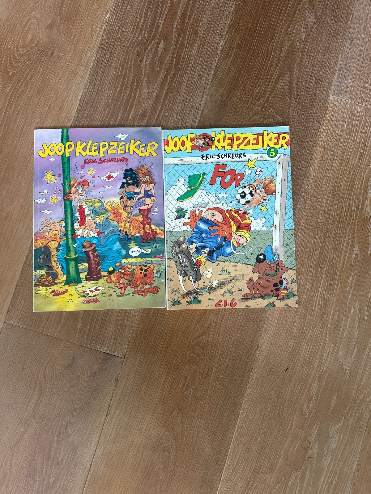 Joop Klepzeiker stripboeken - Eric Schreurs, Meerdere stripboeken, Ophalen of Verzenden, Gelezen