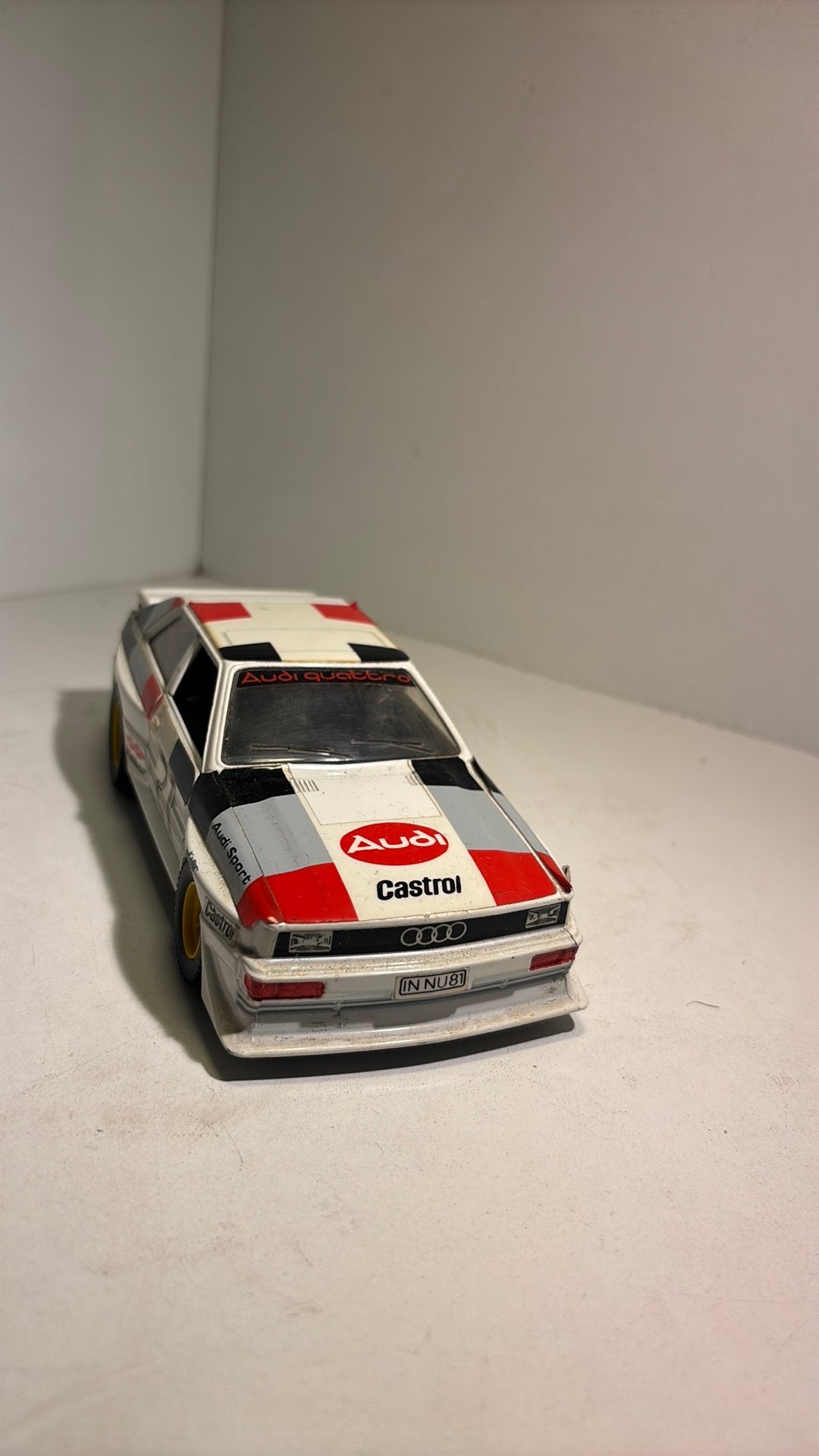 Audi Quarttro #21 polistil 1.24, Overige merken, Ophalen of Verzenden, A, A