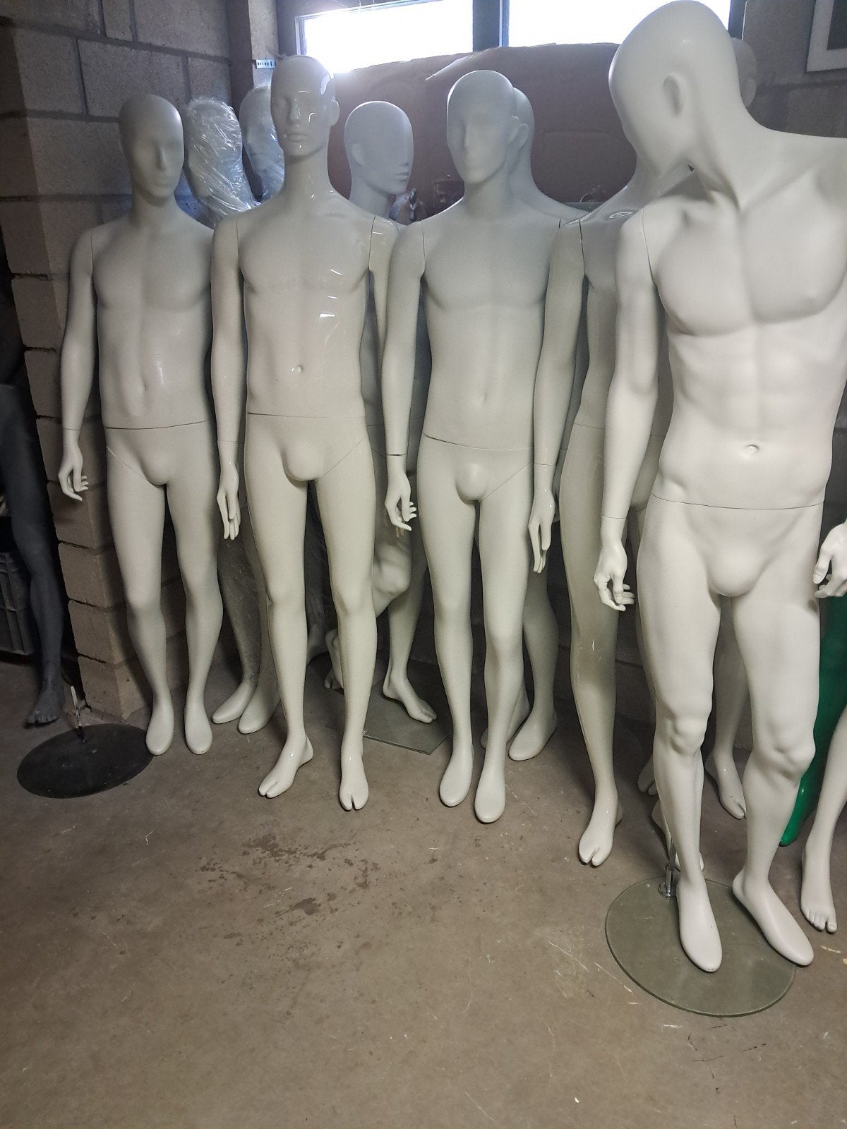 150x prof.etalagepoppen paspoppen paspop torso, Hans Boodt.., Ophalen of Verzenden, Paspop