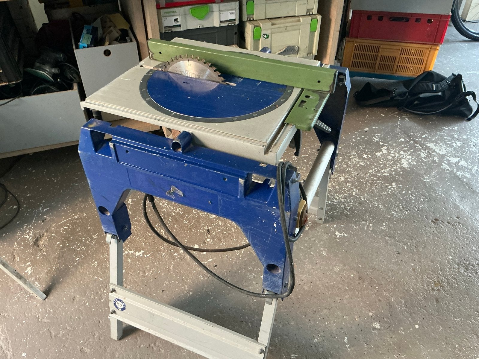 Flip zaagtafel metabo Electra Beckum KGT 501, Doe-het-zelf en Verbouw, Gereedschap | Zaagmachines, Ophalen, Gebruikt, 70 mm of meer