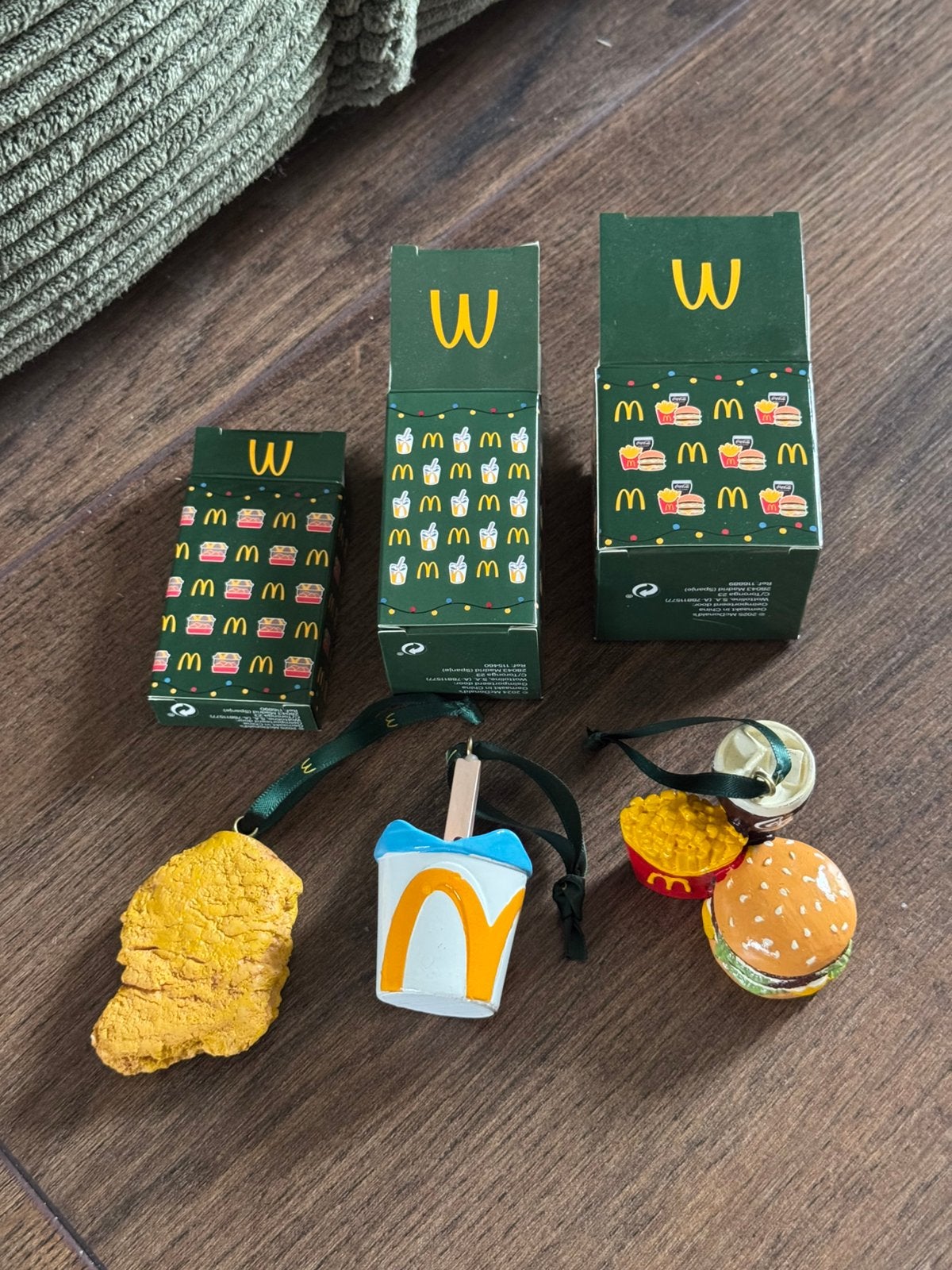 McDonalds kipnuggets mcflurry & menu kersthangers ornament, Diversen, Ophalen, Nieuw